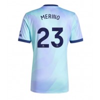 Camiseta Arsenal Mikel Merino #23 Tercera Equipación Replica 2024-25 mangas cortas